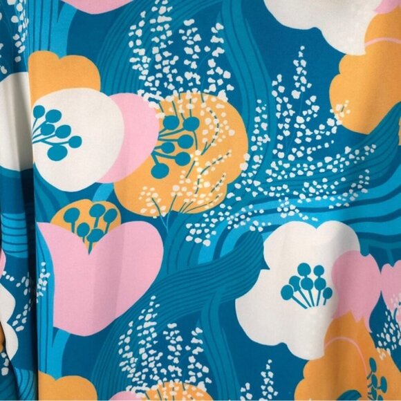 TUCKERNUCK Riviera Floral Willow Blouse Top‎ Collared
3/4 Sleeve Size XS - Picture 10 of 12